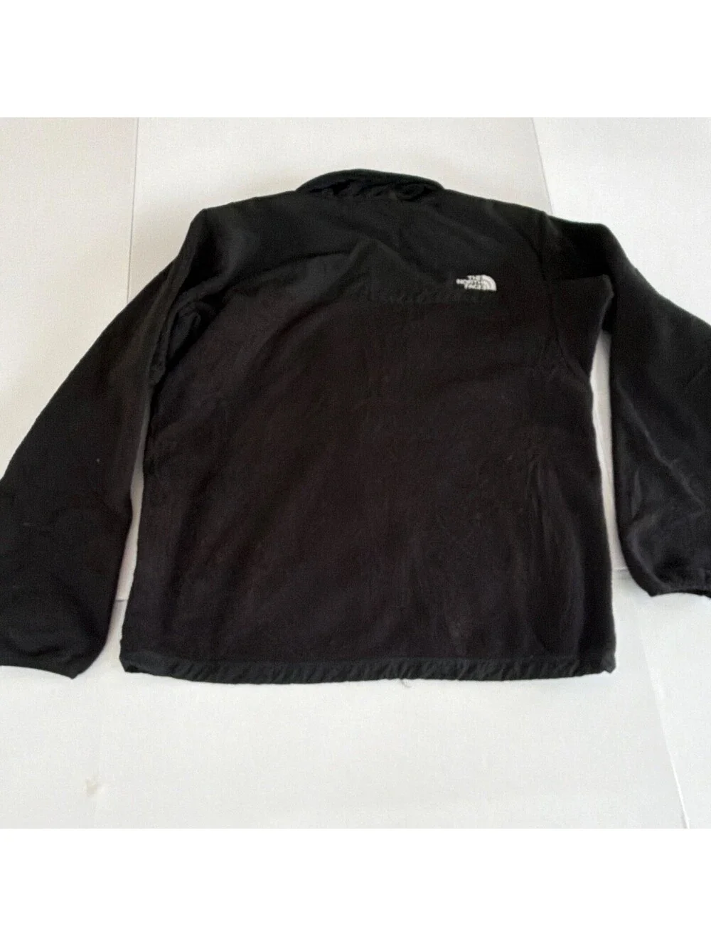 The North Face Men's Black Solid Full Zip Denali Jacket Size M